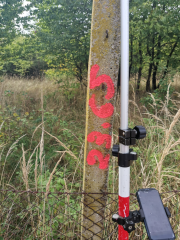 Prace pomiarowe w terenie